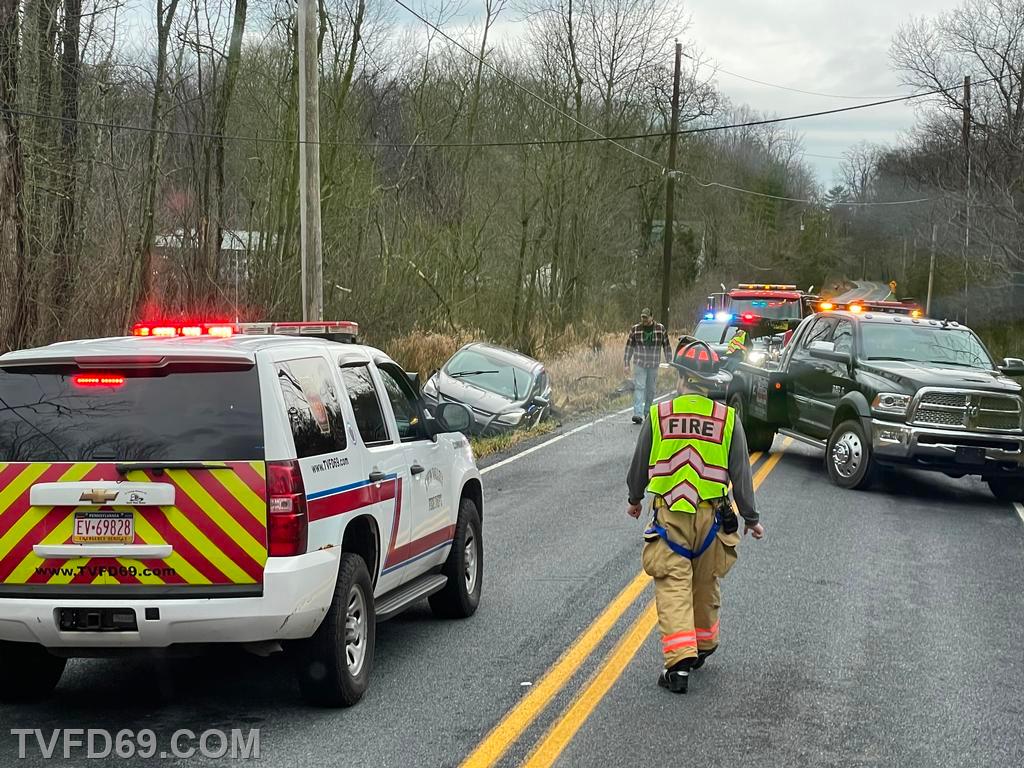 One in the ditch on Elverson Rd