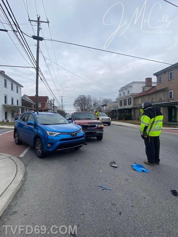 Accident in Elverson Borough