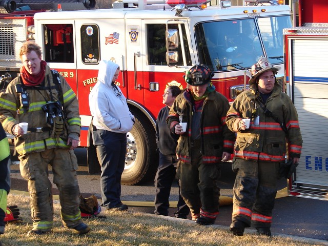 Chief Engineer Miller / FF T. Mast / Batln Chief C. Romig